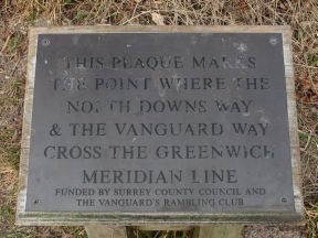 Greenwich Meridian Marker; England; Surrey; Oxted